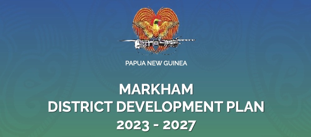 Title page from Markham DDA Plan 2023-27